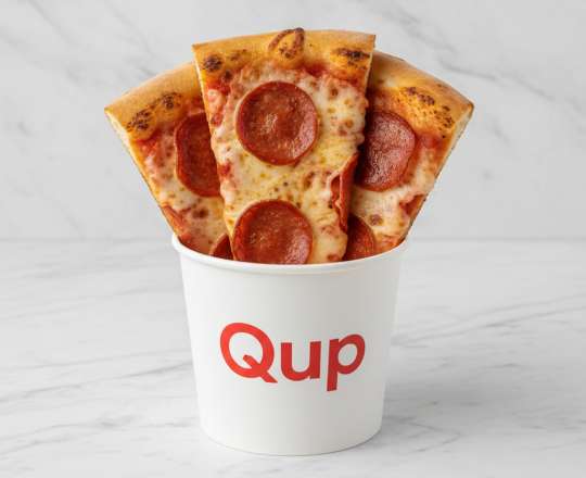 بيتزا QUP مقرمش